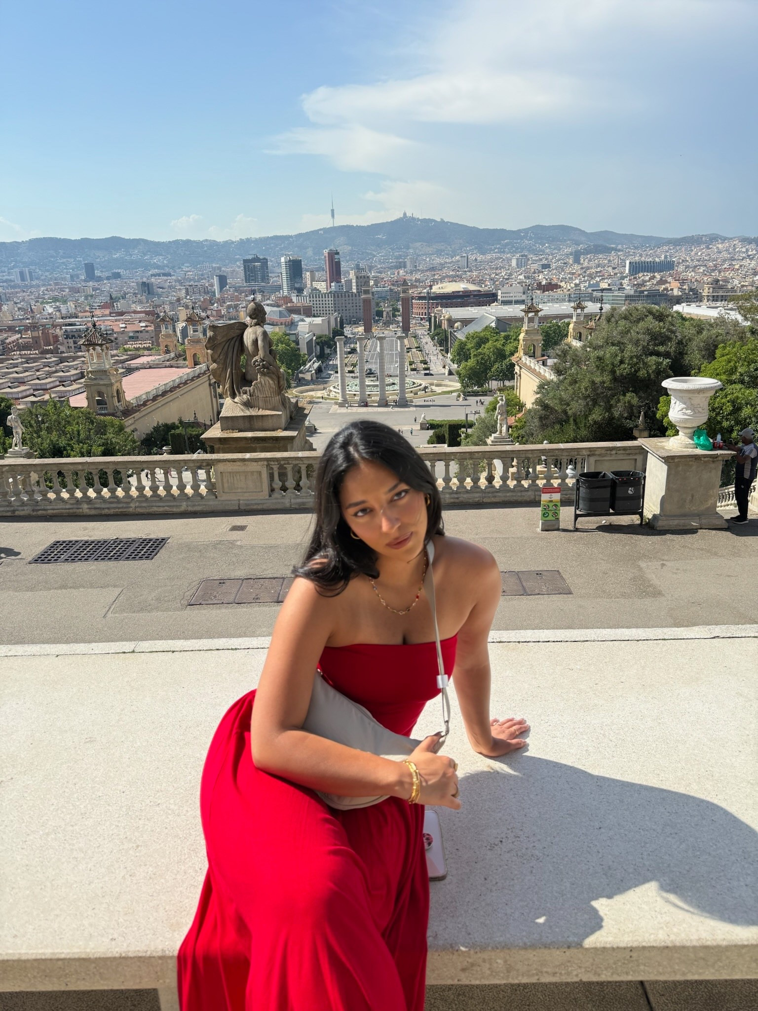 My favorite Barcelona outfit! So in love with this red dress and pairing it with all my favorite gold jewelry.

#LTKTravel #LTKSeasonal #LTKSummerEdit