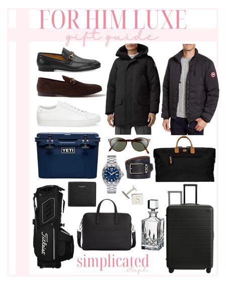 Luxury gifts for him 

Gift guide for men, gifts for him, gifts for husband, gifts for boyfriend, gifts for dad, gifts for fiancé, Christmas gifts, luxury gifts 

#LTKmens #LTKGiftGuide #LTKHoliday