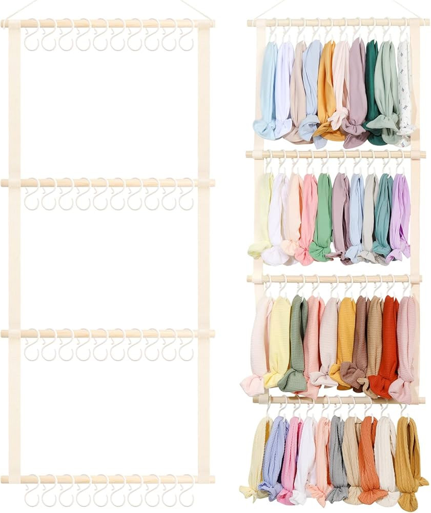 Headband Holder Organizer for Baby Girl, Baby Headband Organizer for Girls,Hair Accessories Organ... | Amazon (US)