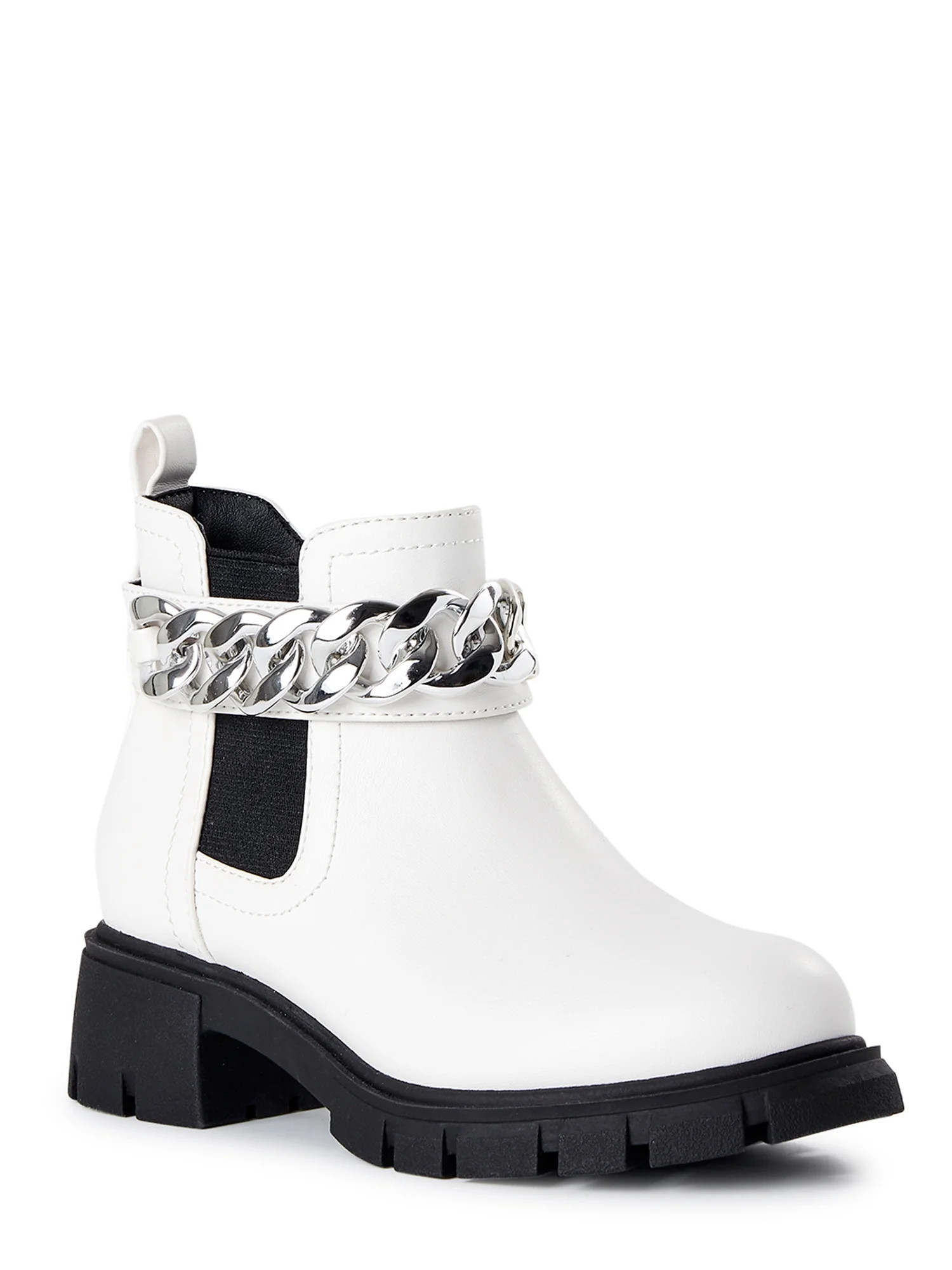 Wonder NationWonder Nation Little & Big Girls’ Chain Boots, Sizes 13-6USD$26.98(3.5)3.5 stars o... | Walmart (US)