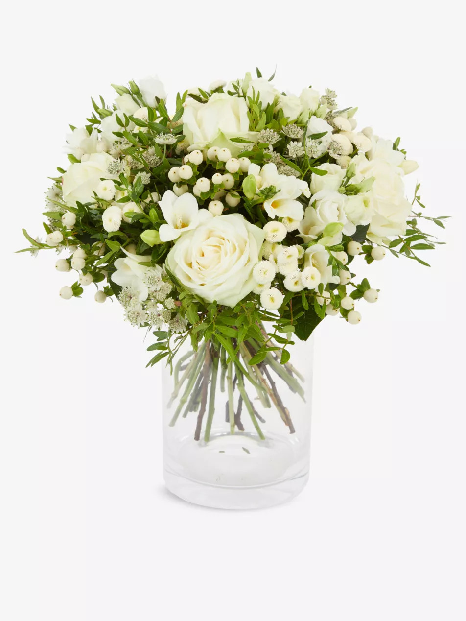 White roses bouquet | Selfridges