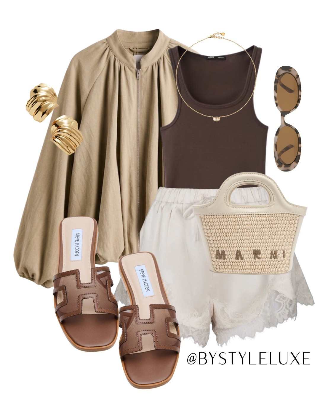 SUMMER SHORTS - Styling these must have cream lace shorts with a tank top and jacket for a cool girl vibe

#satin #laceshorts #sandal

#LTKsummer #LTKspring #LTKuk