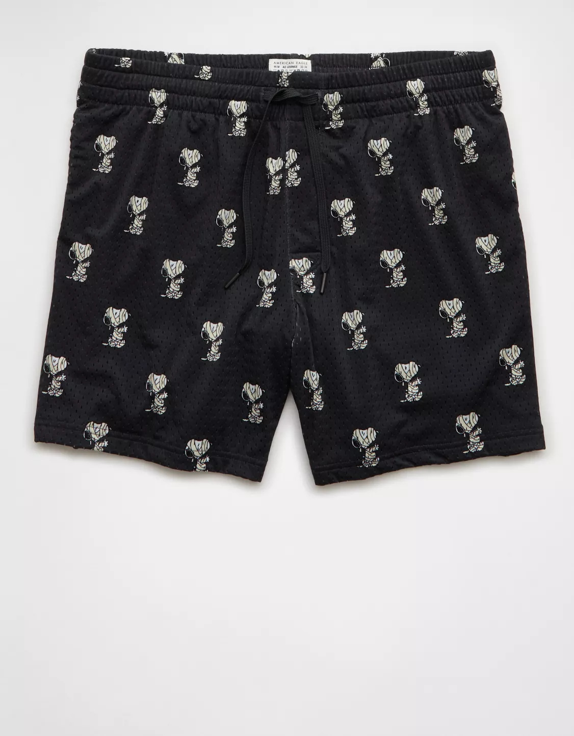 AE Sofa Surfin' 6" Snoopy Mesh Lounge Short | American Eagle Outfitters (US & CA)