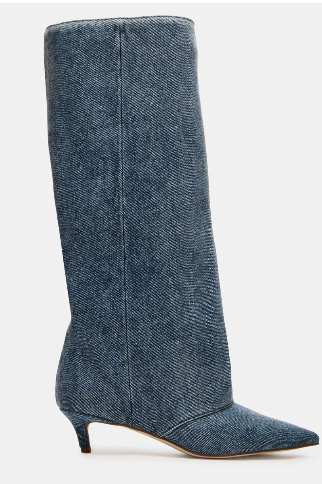 LUCA DENIM FABRIC boot 

#LTKTall #LTKOver40 #LTKMidsize
