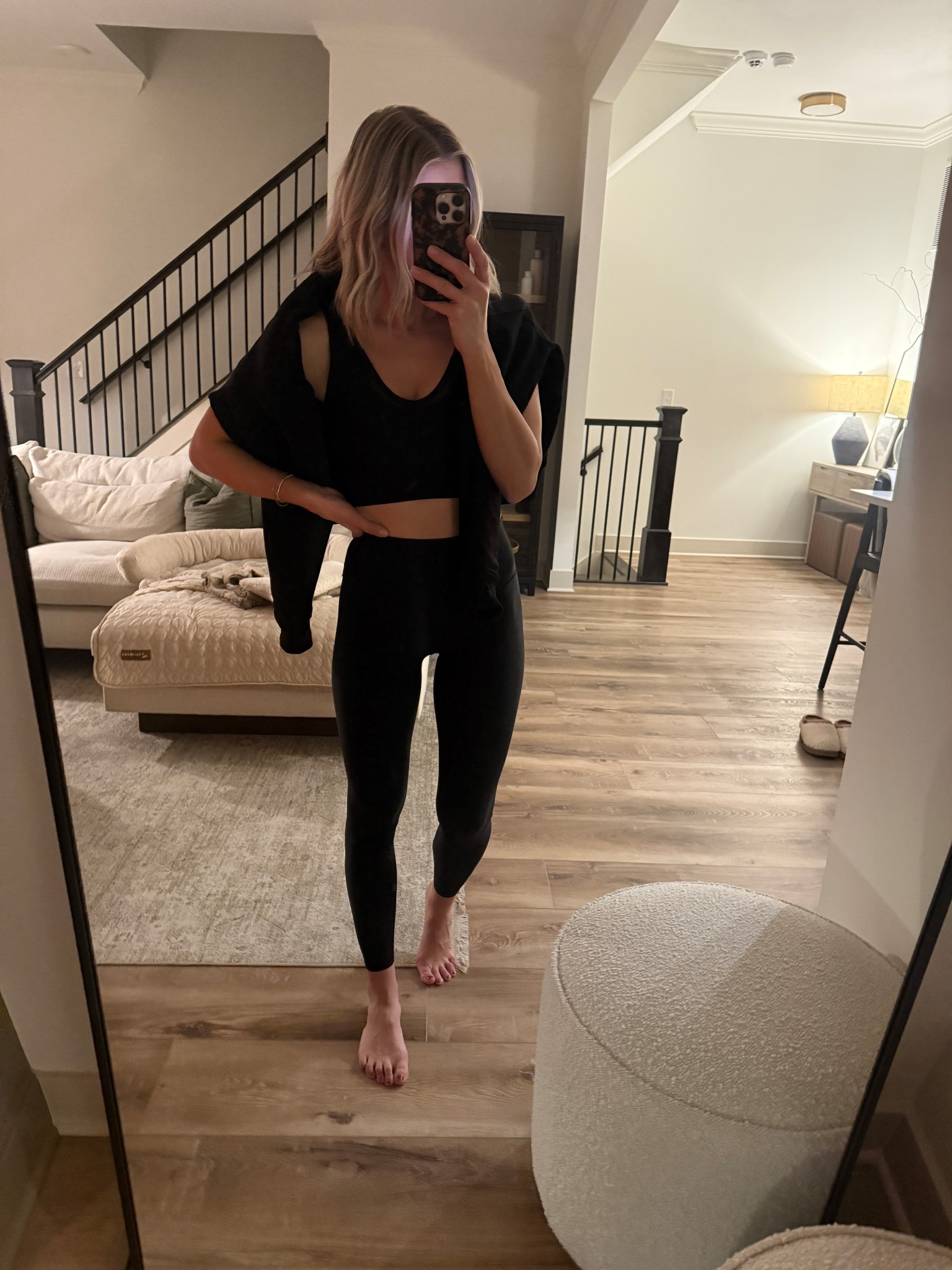 Wearing XS leggings, small sports bra, small sweatshirt 

#LTKActive #LTKfitnessgoals #LTKOver40