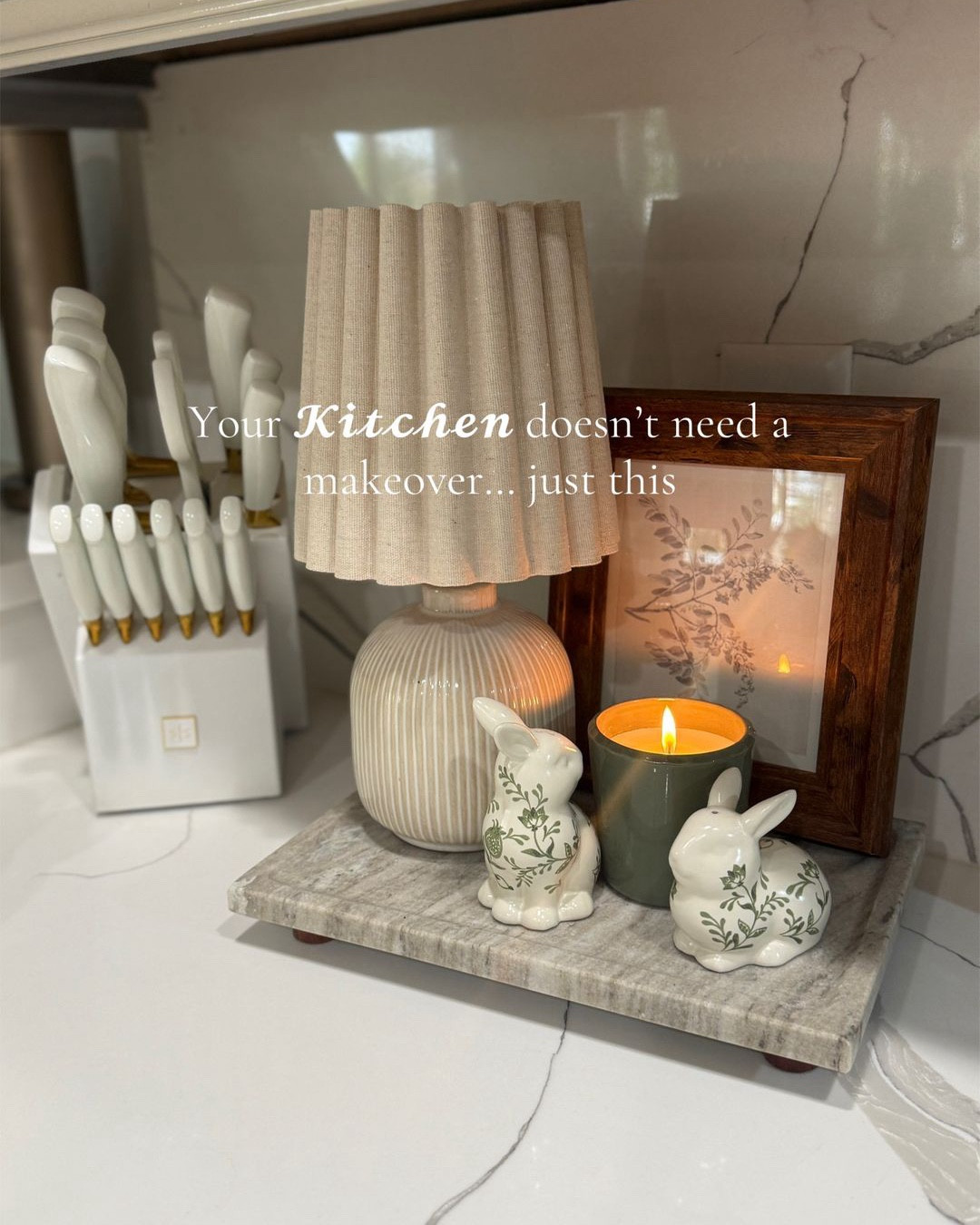 Your kitchen doesn’t need a makeover… just this 🤍
Layered neutrals, organic textures, and a few intentional pieces can completely transform the space. 

#LTKHome