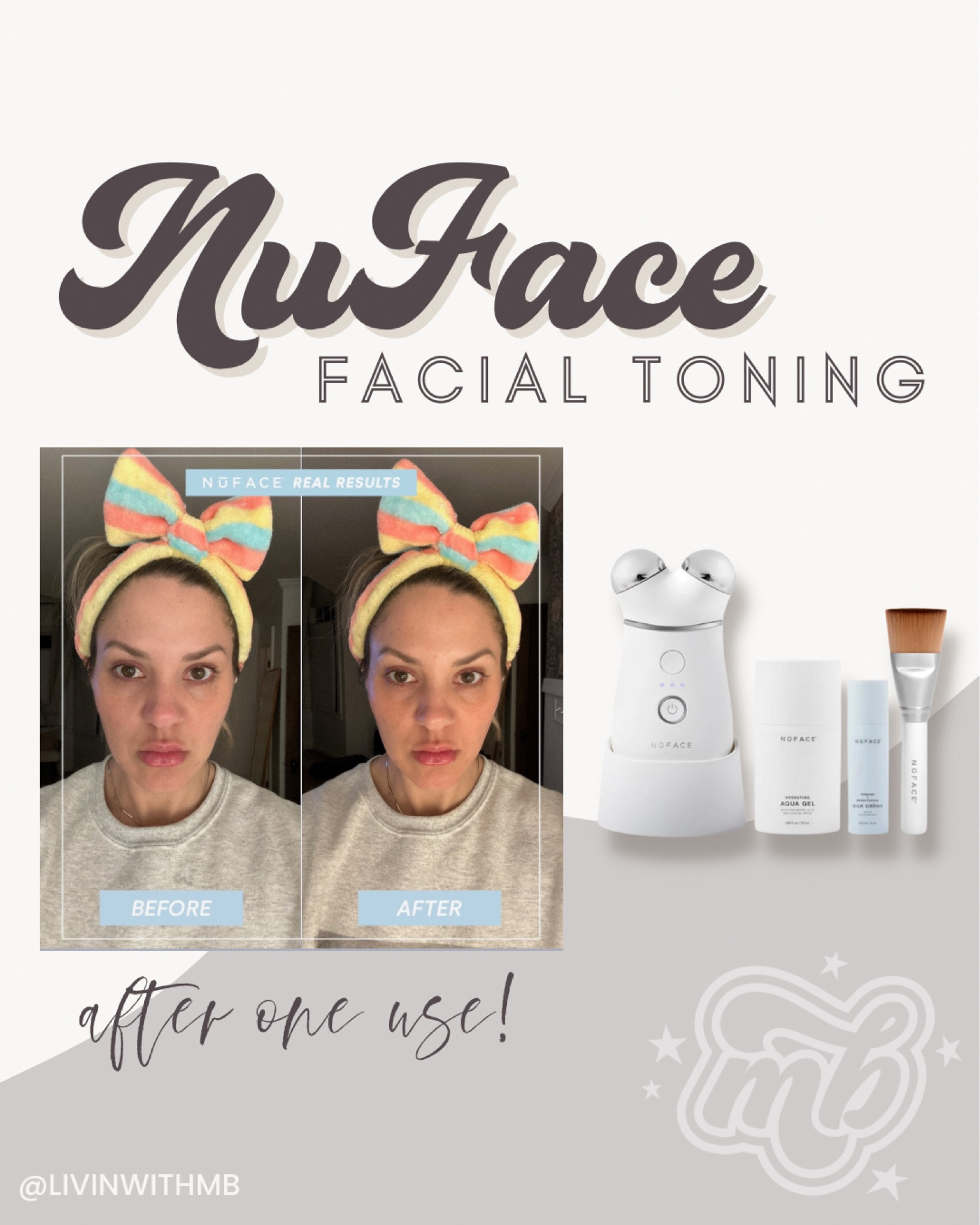 The results after using my NuFace Trinity+ ONCE are insane🤯

#LTKU #LTKFind #LTKbeauty