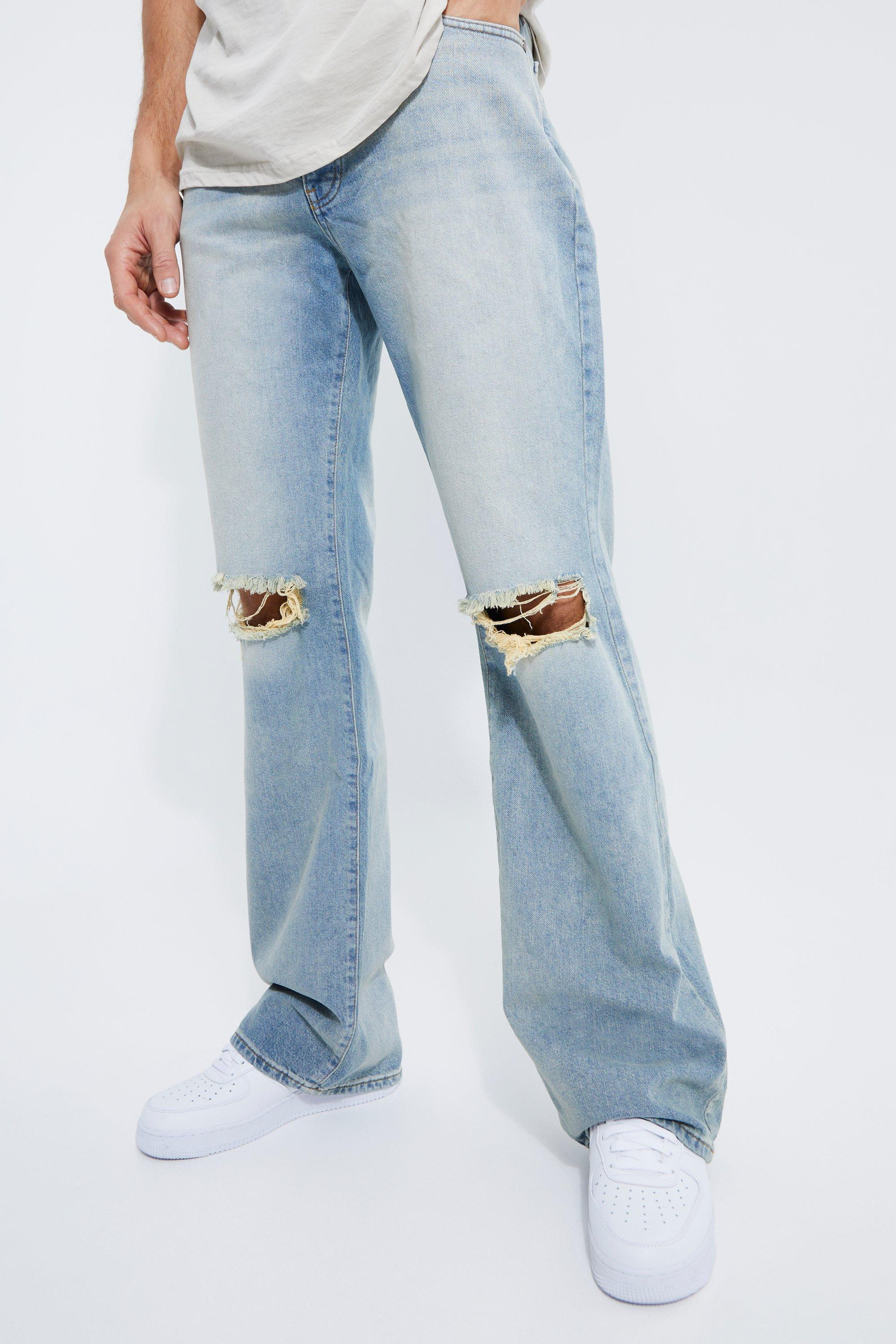 Tall - Jean baggy délavé | boohooMAN (FR)