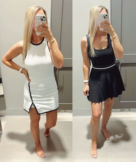 New Target athletic dresses! 
Both are so flattering and comfortable! In small but need medium. 

#LTKStyleTip #LTKFitness #LTKTravel