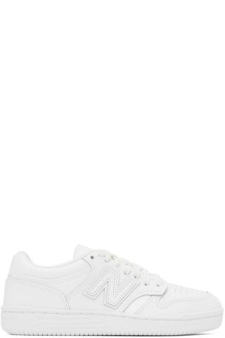 New Balance - White 480 Sneakers | SSENSE