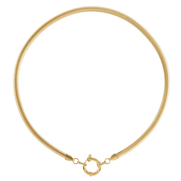 Ellie Vail - Caterina Herringbone Chain Necklace | Ellie Vail Jewelry
