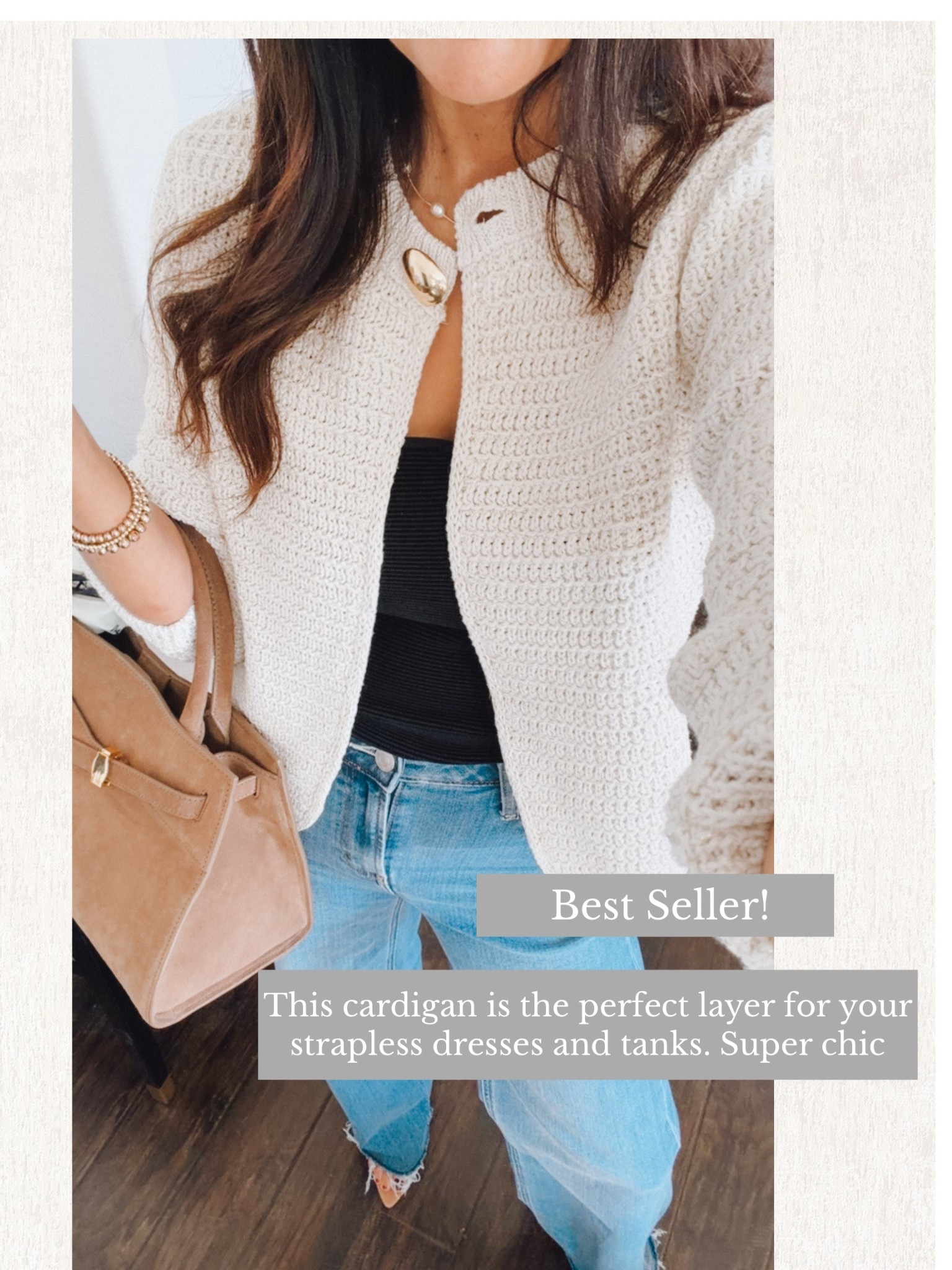 Love this cardigan ⭐️ fits TTS

#LTKOver40 #LTKootd