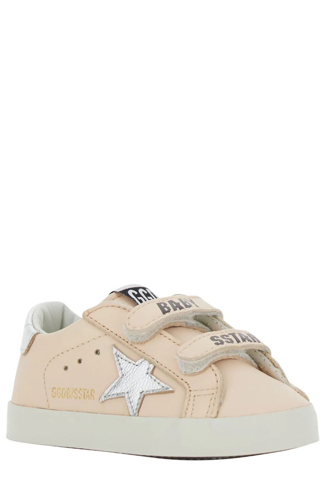 Golden Goose Kids Baby School Star Patch Low Top Sneakers | Cettire Global