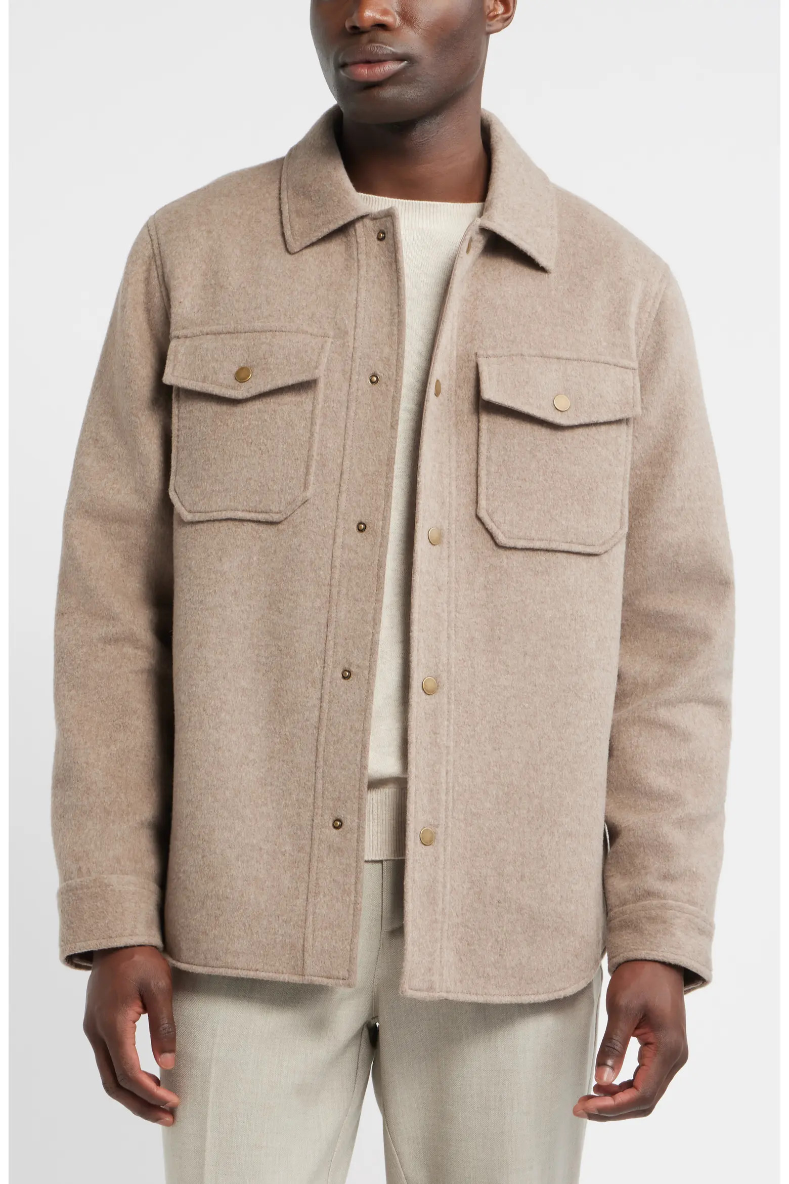 Wool Blend Shirt Jacket (Men) | Nordstrom | Nordstrom