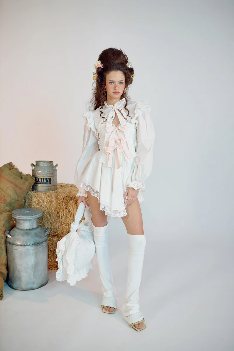 The Ivory Cake Shop Dress | Selkie Collection