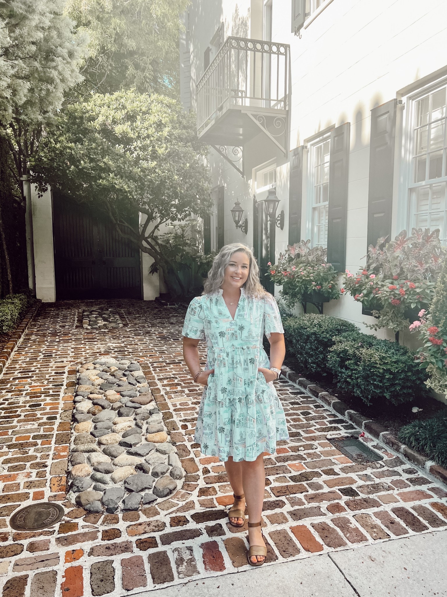 Just strolling the streets of Charleston! 