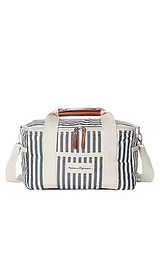 business & pleasure co. Premium Cooler in Navy Stripe from Revolve.com | Revolve Clothing (Global)