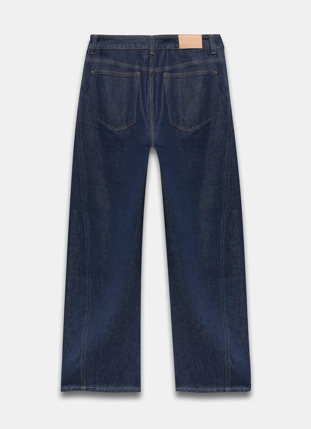 Dark Indigo Barrel Leg Jeans | Mint Velvet