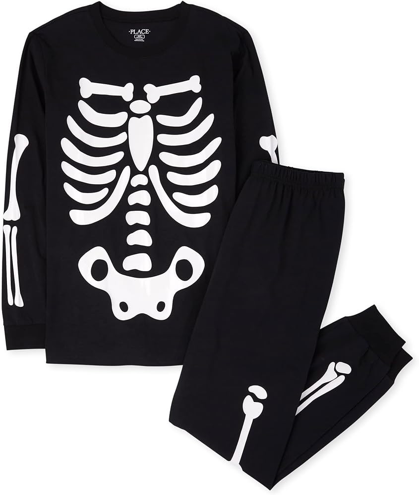 The Children's Place Unisex Kid's Adult 2 Piece Snug Fit Cotton Pajama Set | Amazon (US)