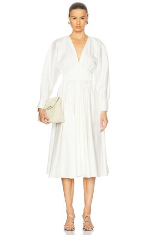 Alexis Viro Dress in White - White. Size S (also in M, XS). | FWRD 