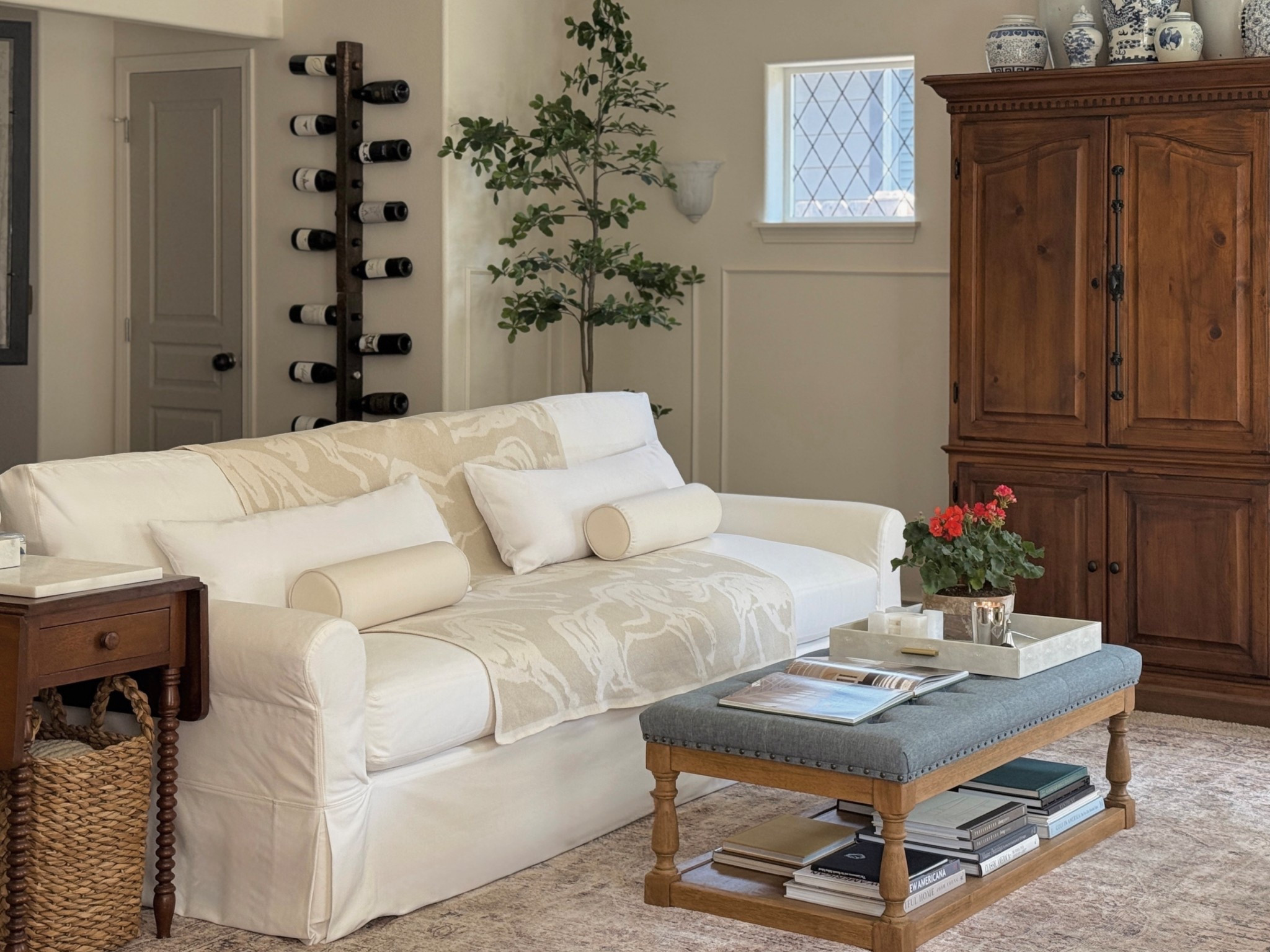 Updated living room links! 🤍

Our first floor is complete with this couch that can lean anywhere from traditional to organic modern; just depends on the furnishings around it! 

Ours is the white twill fabric 🤍 

#LTKSaleAlert #LTKHome