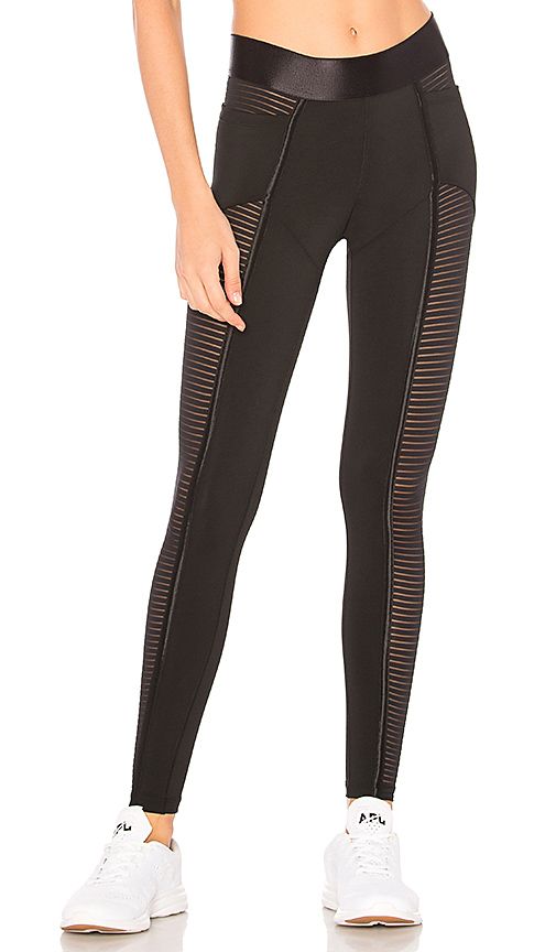 BELOFORTE Chablis Legging in Black. - size L (also in M,S) | Revolve Clothing