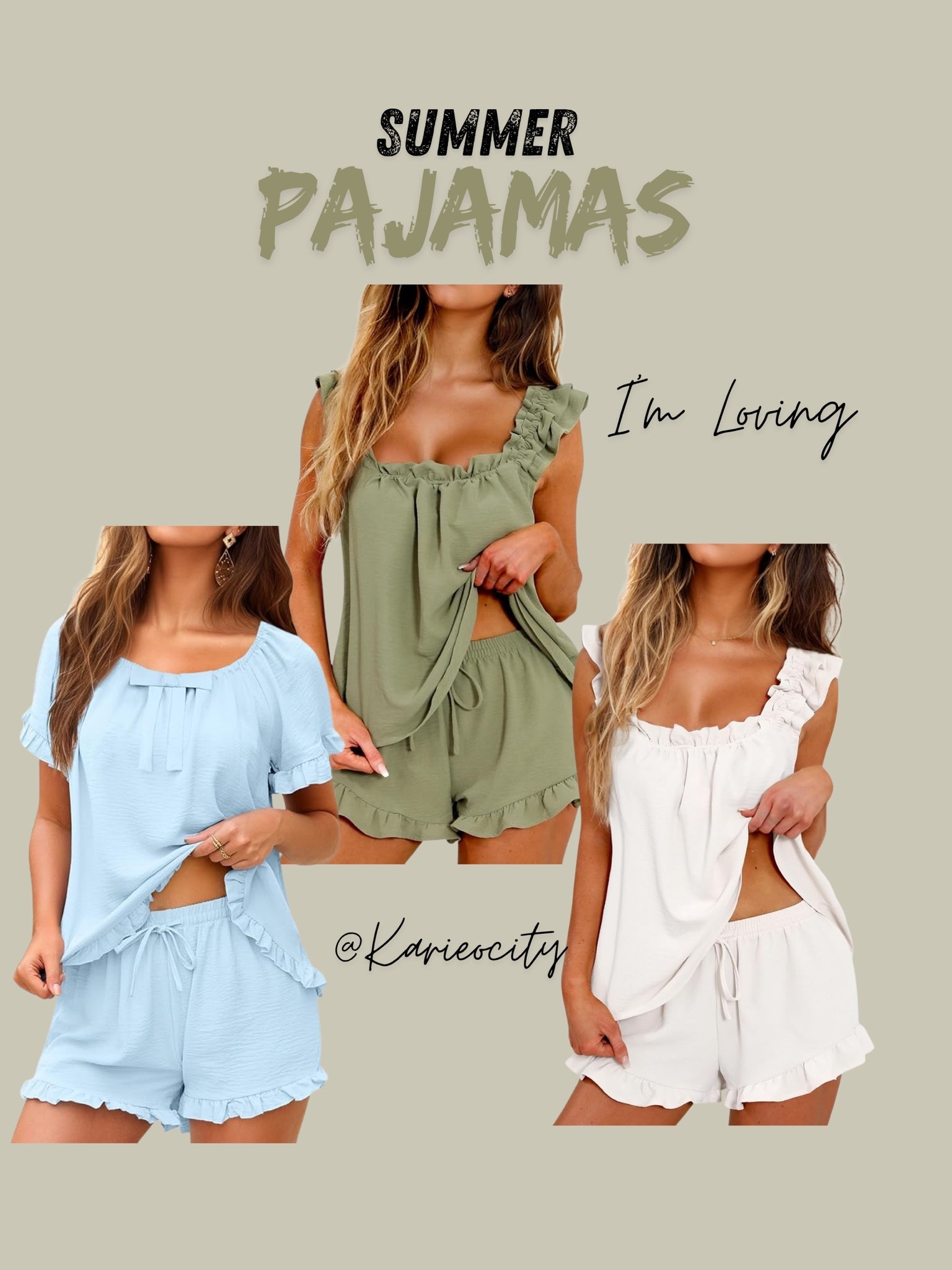 Summer Pajamas I’m loving 🤍
 
Summer Pj’s// Summer Pajamas //Comfy Pj’s// Light weight Pj’s//

#LTKootd #LTKTravel #LTKmorningroutine