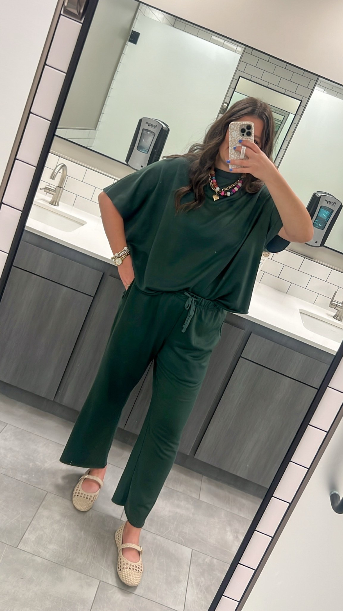 Comfy but elevated matching set! Can dress down for lounging or dress up for a comfy work outfit! Size M, tts. Pants are a little short but I think that’s the vibe of the outfit. I’m 5’6 for reference. 

Amazon matching set / matching set / look for less / comfy matching set / comfy outfit / lounge set / matching lounge set / comfy lounge set / travel outfit / travel lounge set / airplane outfit / airport outfit / comfy work outfit / comfy workwear / comfy mom outfit / comfy but cute / comfy casual / mom outfit / mom style / SAHM outfit / teacher outfit / Comfy workwear / comfy work outfit / summer work outfits / office outfits / comfy office outfits / mom work outfit / mom workwear / post partum friendly / post Partum outfit / flats / work flats / work shoes / Amazon outfits

#LTKTravel #LTKWorkwear #LTKmomlife