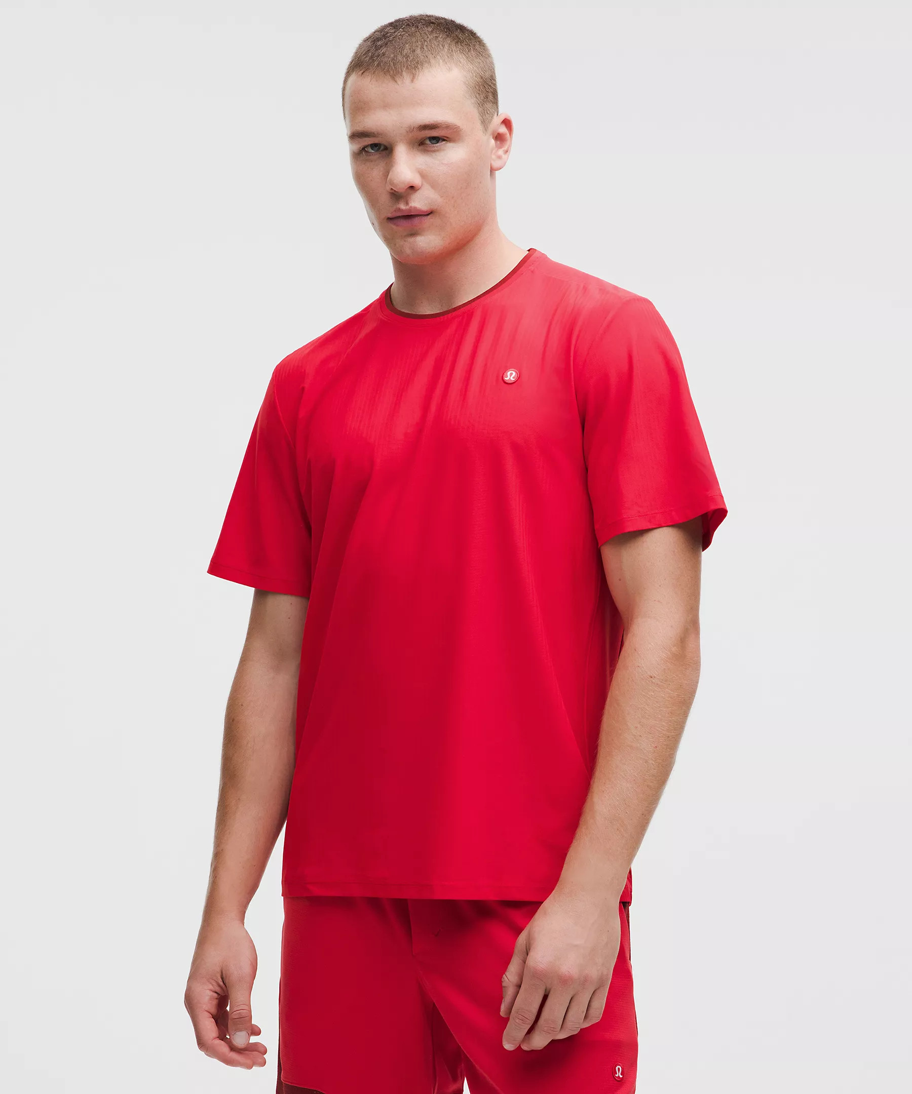 UV-Protective Striped Mesh Tennis T-Shirt | Lululemon (US)