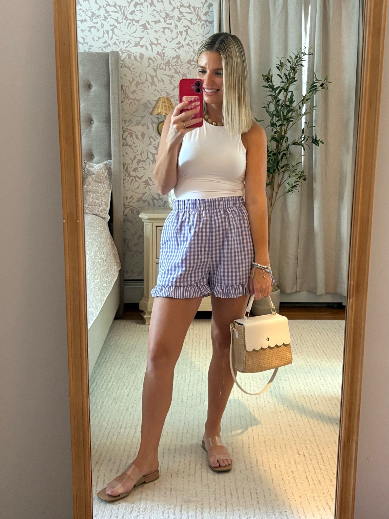 The cutest gingham shorts and an incredible price!!

#LTKootd #LTKSaleAlert #LTKPetite