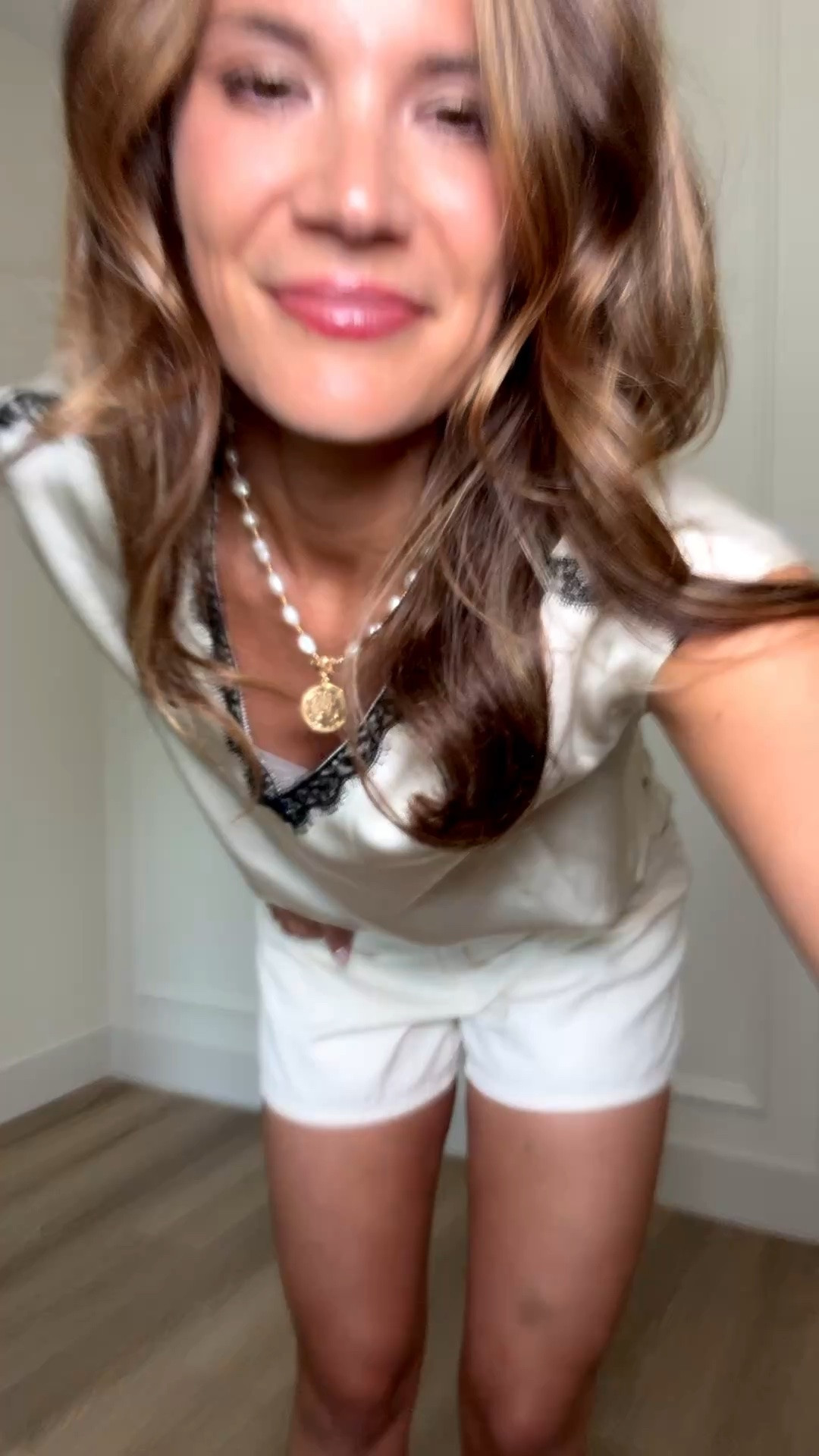 This satin look top is such an elevated basic. The contrast trim detail gives it a designer-inspired feel, and it pairs perfectly with white shorts for an effortless summer outfit that looks polished without trying too hard. This is an easy piece to dress up for dinner or keep casual for everyday wear.

Satin top, Contrast trim blouse, White shorts outfit, Summer outfit idea, Elevated basics, Casual chic style, Resort wear, Vacation outfit, Neutral summer fashion, Everyday style, Dressy casual outfit, Summer wardrobe staple, StangandCo

#LTKTall #LTKSeasonal #LTKootd
