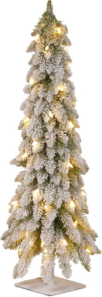 National Tree Company Pre-lit Artificial Mini Christmas Tree | Includes Pre-strung White Lights |... | Amazon (US)