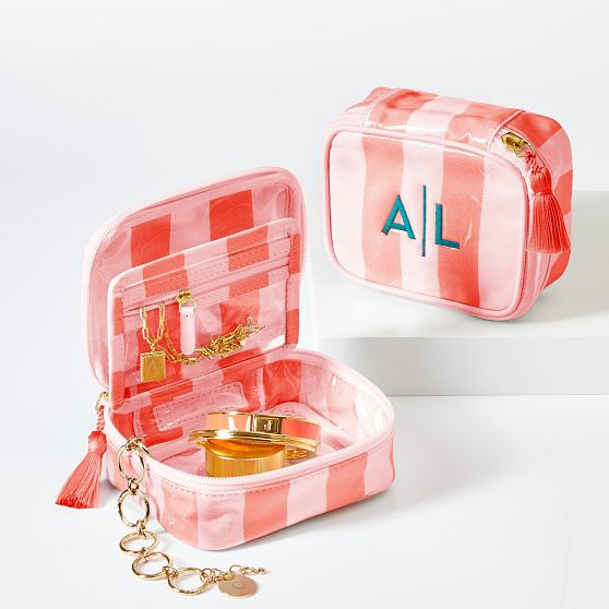 Clear Coated Travel Jewelry Case | Mark and Graham