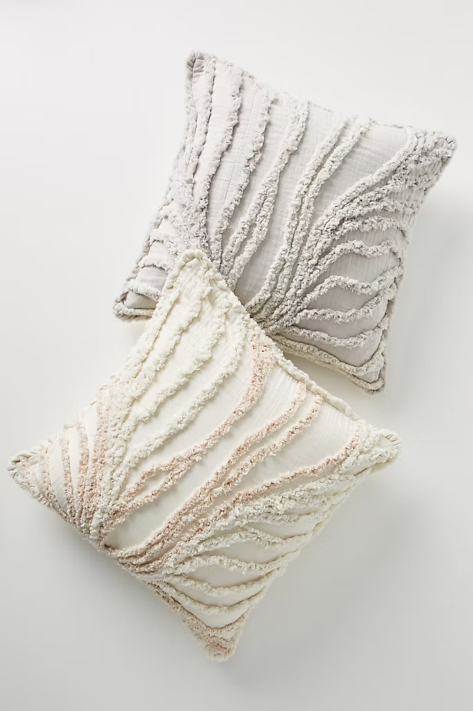 Tufted Milo Pillow | Anthropologie (US)