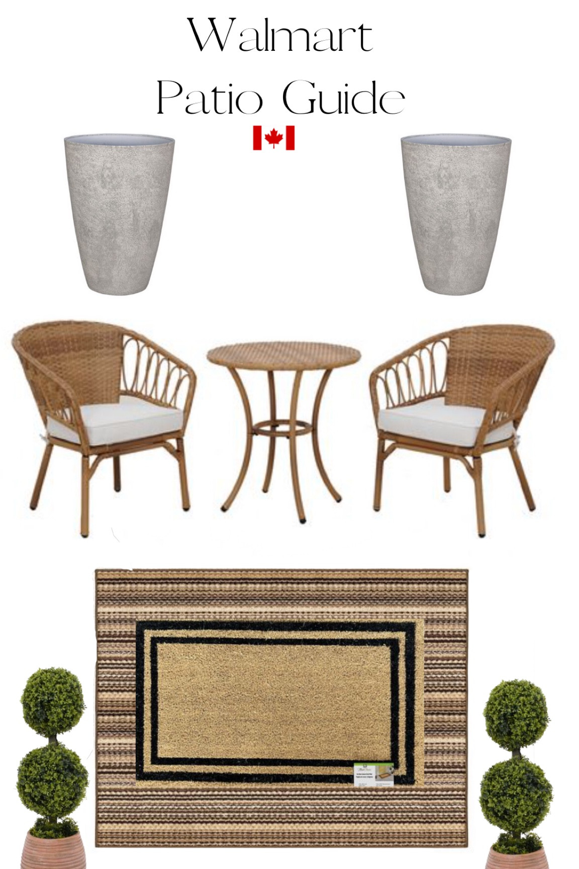 Walmart Patio Guide