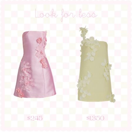 Floral Appliqué Mini dresses from Zimmermann (right) and Elliatt (left) perfect for high summer weddings / events 

#LTKwedding #LTKSeasonal #LTKtravel