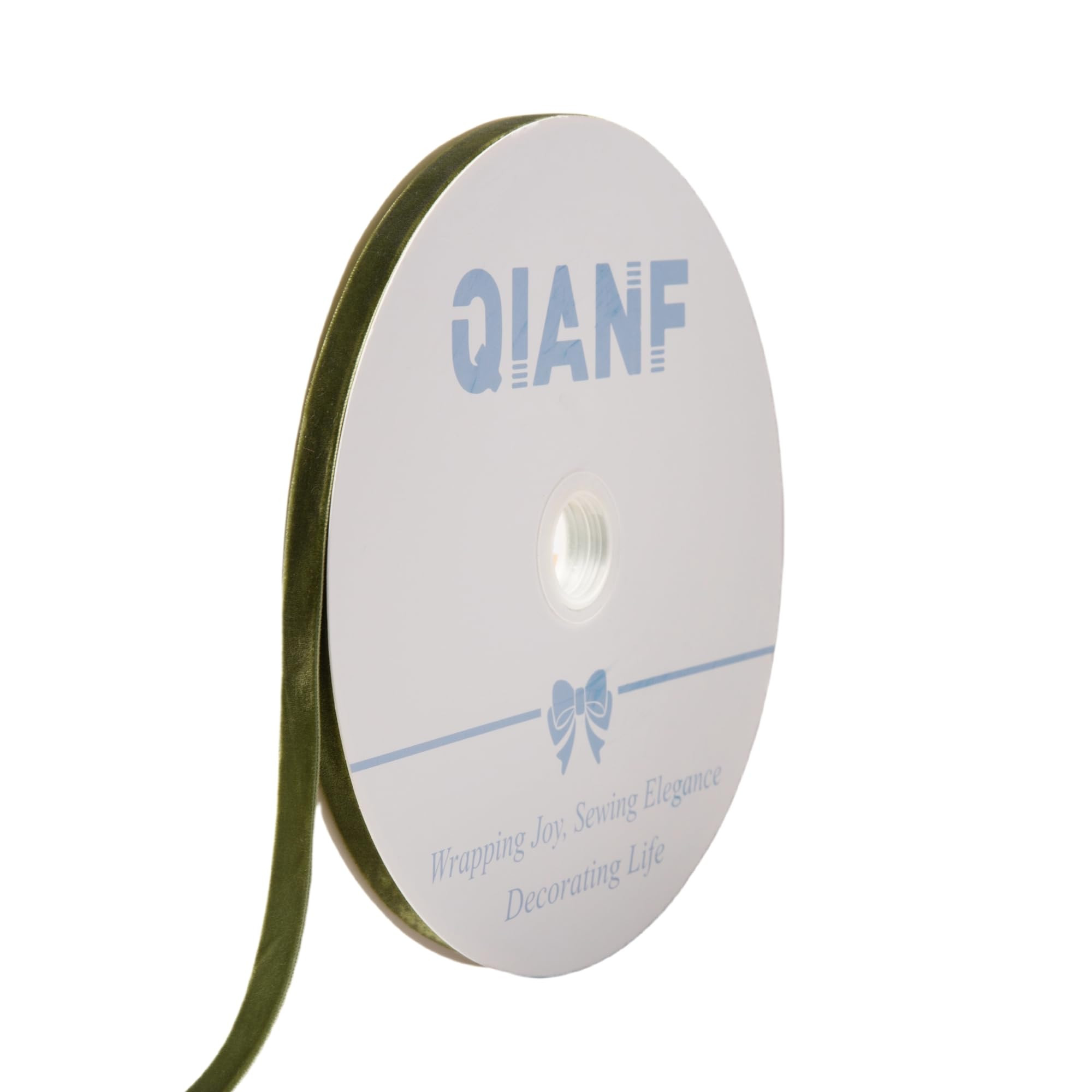 Vintage Moss Green Velvet Ribbon Christmas Ribbon for Gift Wrapping Crafts Christmas Tree Ornamen... | Amazon (US)