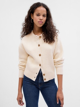 Shaker-Stitch Cardigan | Gap (US)