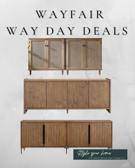 Wayfair storage.  Sale. way day. You storage. Dining room buffet. Playroom. Living room.  Bedroom. So many options  

#LTKsalealert #LTKhome