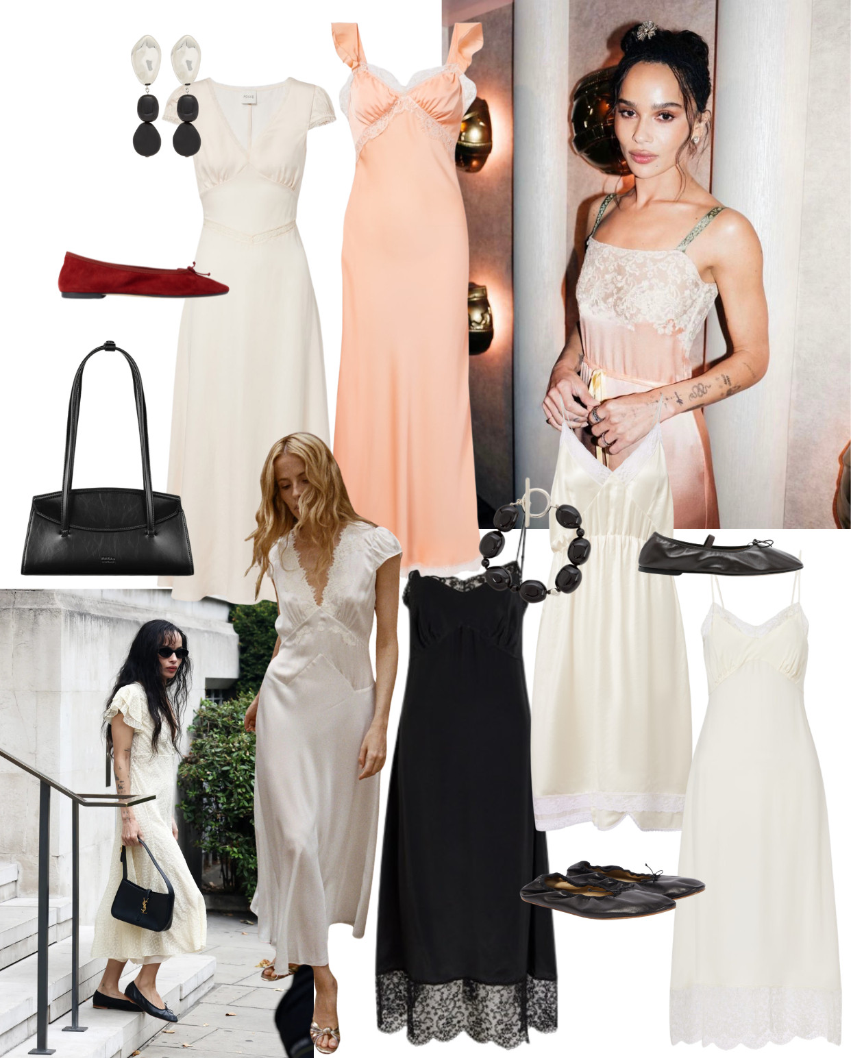 Lace Slip Dresses

A lace-trimmed slip dress in a nighty style is at the top of my list this season. Ballet flats by day, flip flops on holiday, a low-heeled sandal for the evening. 

| Lace | Slip Dress | Ballet Flats | Midi Dresses | Leather Bag 

 #LTKuk #LTKsummer #LTKeurope