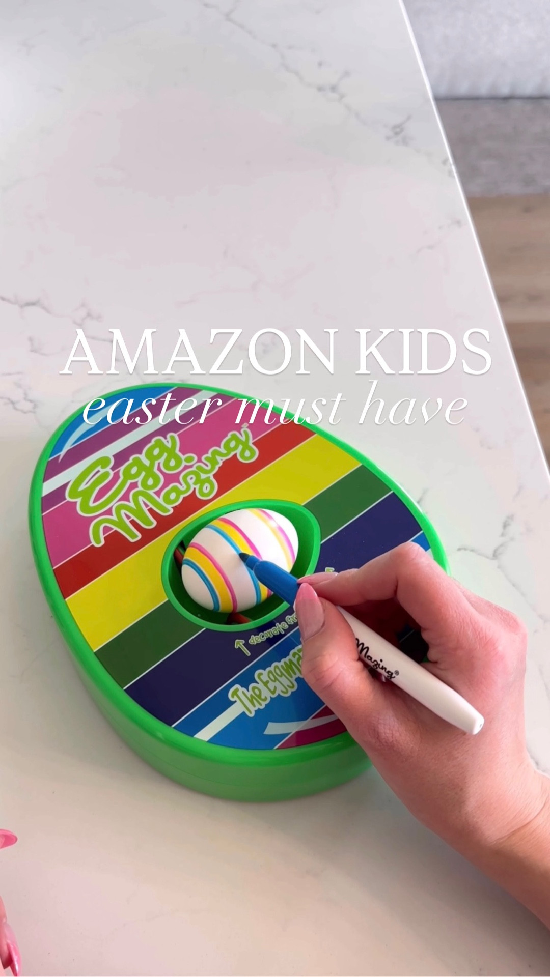 This spinning egg decorating kit is a must for Easter! 🌸 It makes decorating eggs easy and mess-free! 🐣🐰

#amazonkids #eastereggs #amazonmusthaves #amazonfavorites #thesistershoppers

#LTKHome #LTKKids #LTKSeasonal