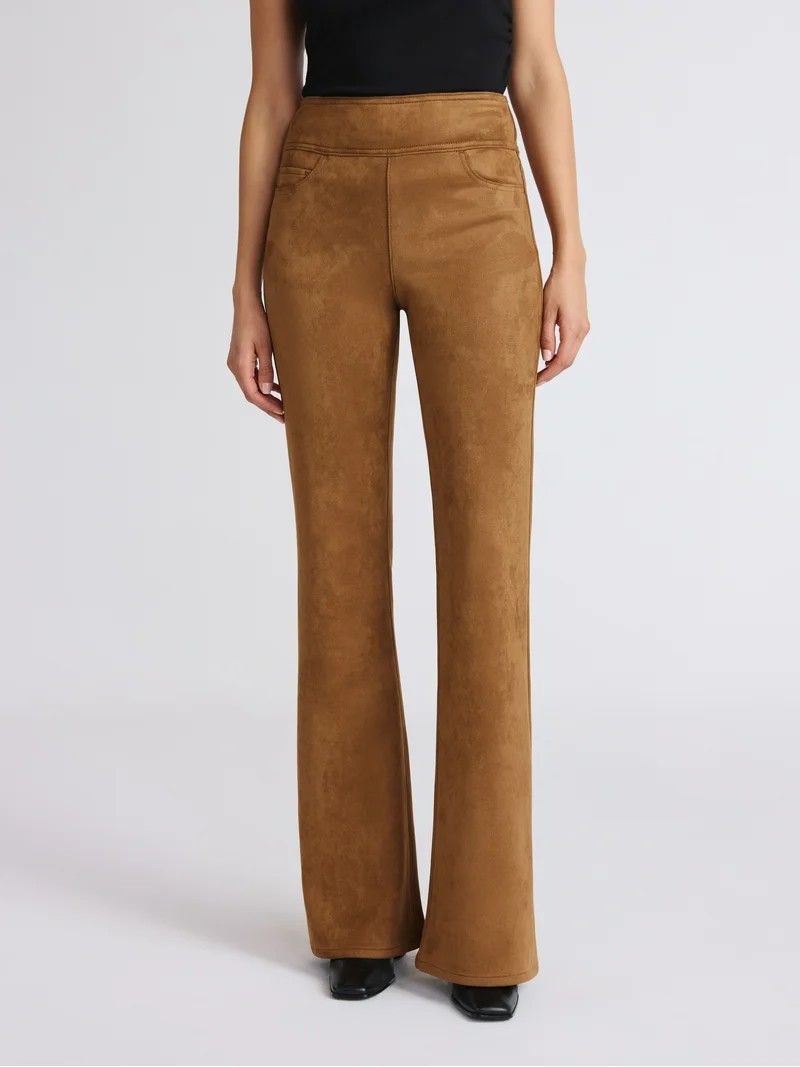 Sofia by Sofia Vergara Women's Melisa Flare High Rise Pull On Jeans, 32.5" Inseam, Sizes 0-20 | Walmart (US)