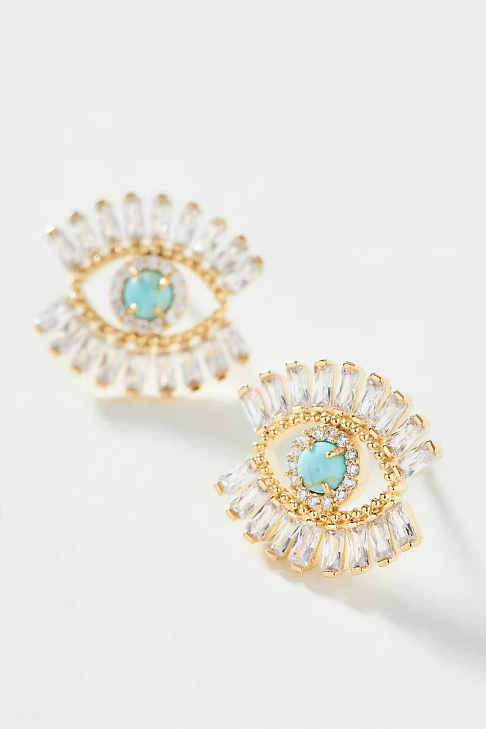 Eve Spirit Eye Post Earrings | Anthropologie (US)