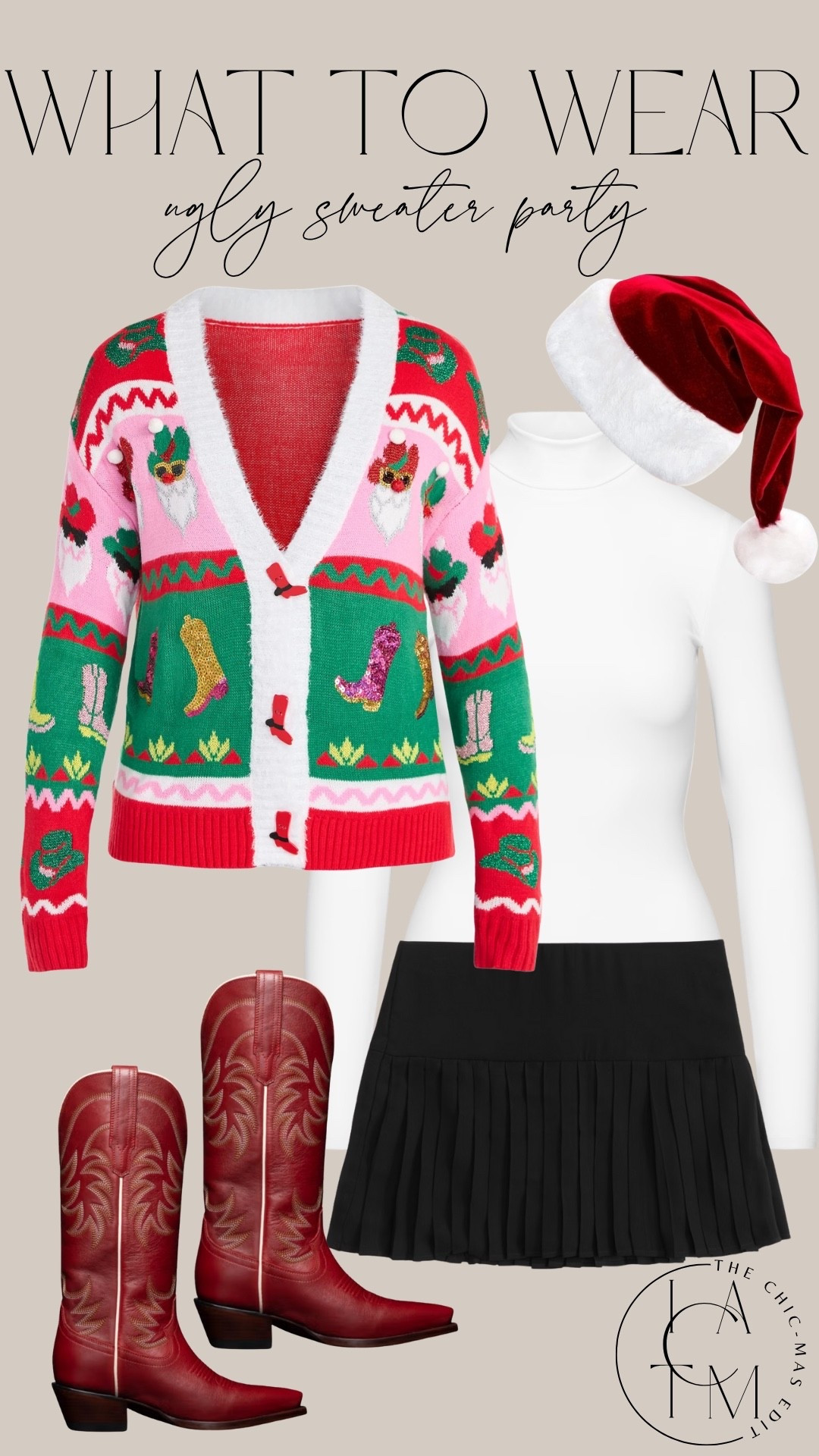 What to Wear: Ugly Swester Party // TECOVAS 10% off code: SHELBI10

#LTKHoliday #LTKStyleTip #LTKGiftGuide