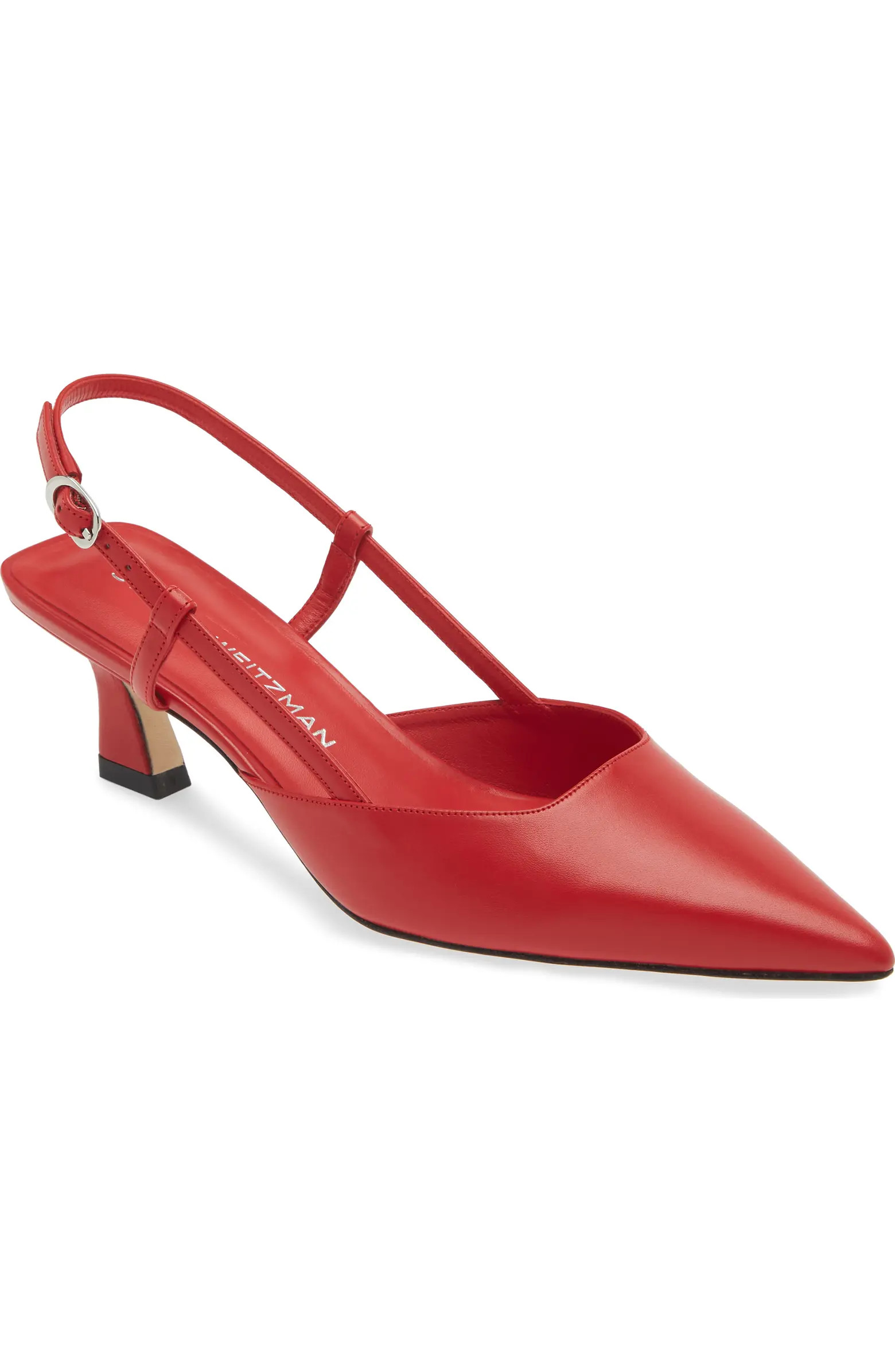 Stuart Weitzman Vinnie 50 Slingback Pump (Women) | Nordstrom | Nordstrom
