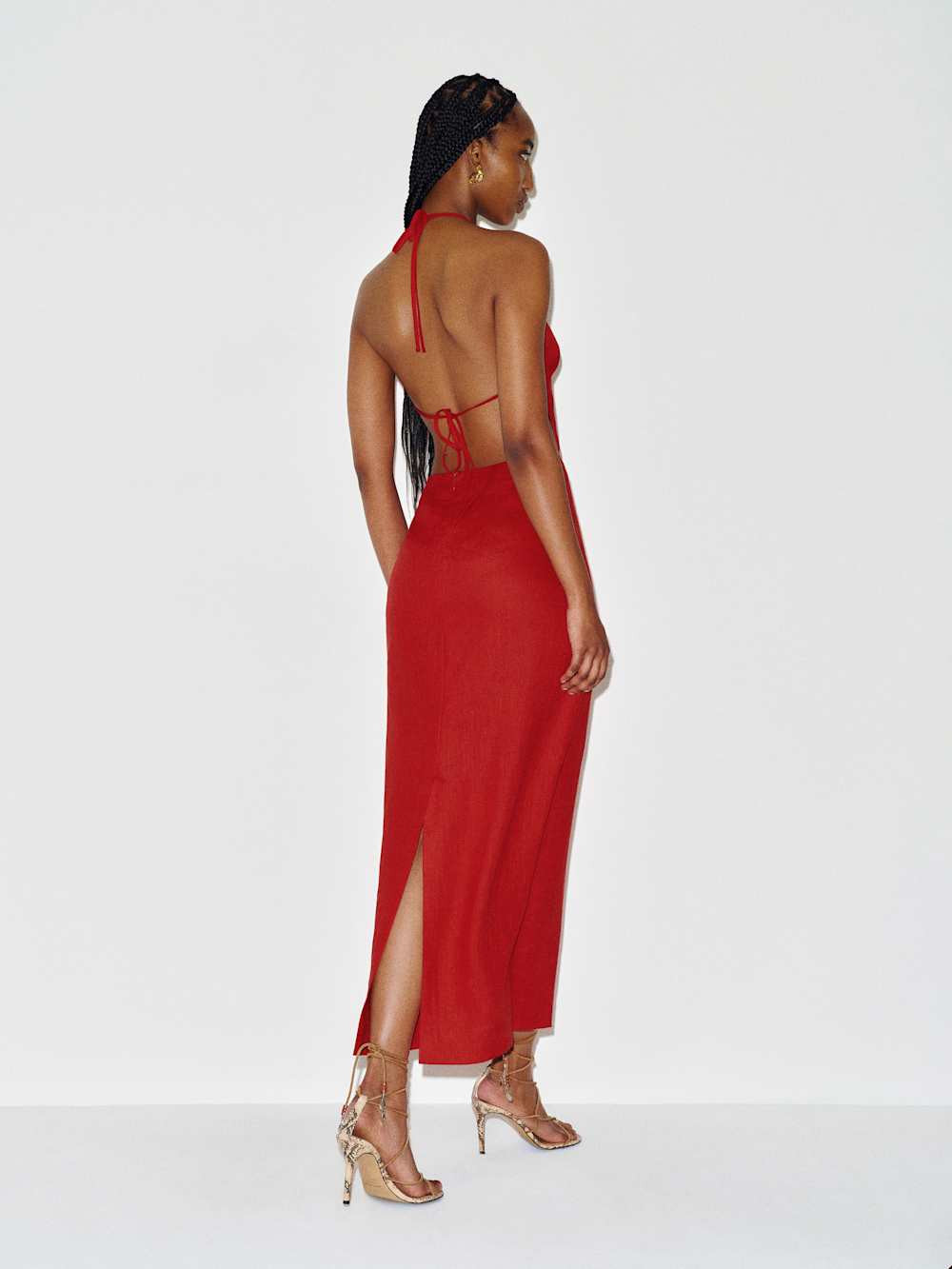 Trista Linen Dress | Reformation (Global)