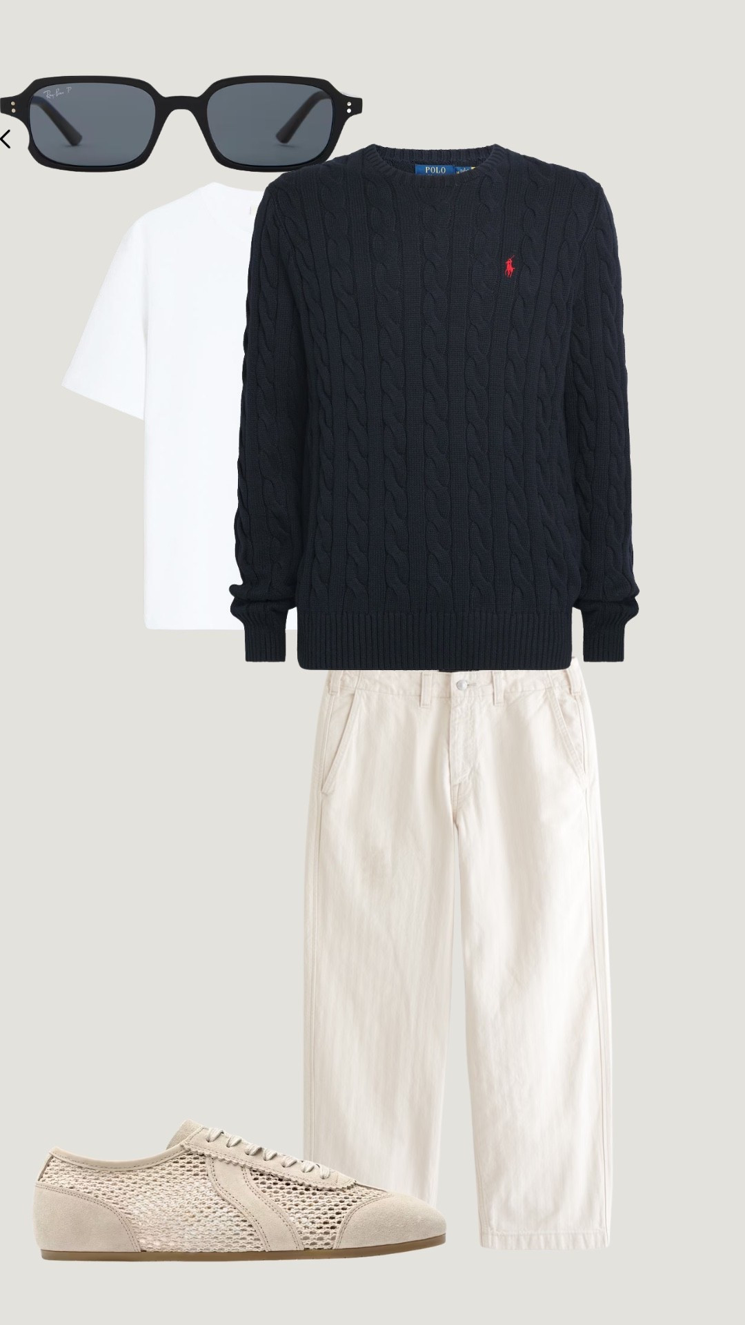 Clean, effortless spring fit that always hits. Lightweight knit + cream trousers is one of the easiest ways to look put together without trying too hard.

Hashtags:
#mensfashion #springoutfits #minimalstyle #oldmoneystyle #quietluxury #menswear #outfitinspo #ltkstyle #mensoutfits #springstyle #classicstyle #menwithstyle #capsulewardrobe #styleinspo #everydayfit

#LTKFestival #LTKgrwm #LTKMens