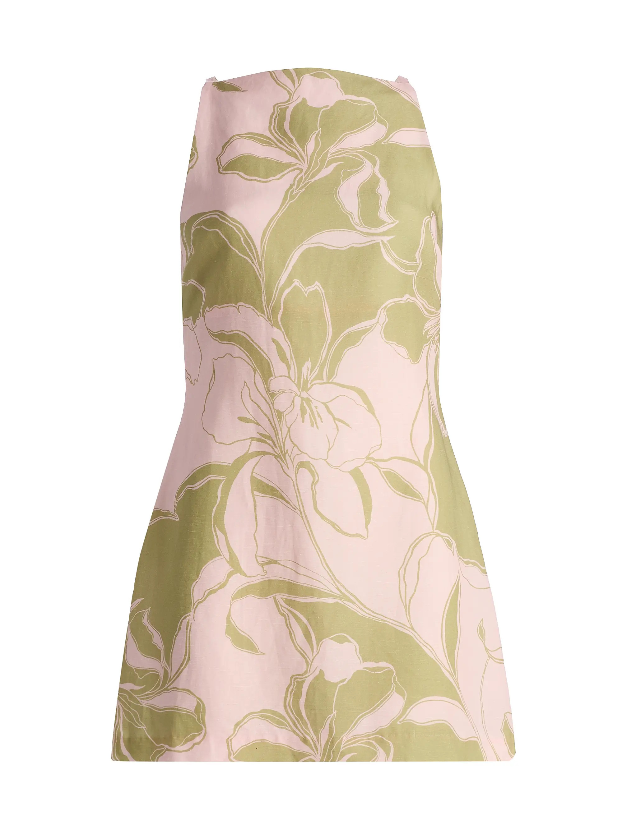 Ellu Floral A-Line Minidress | Saks Fifth Avenue