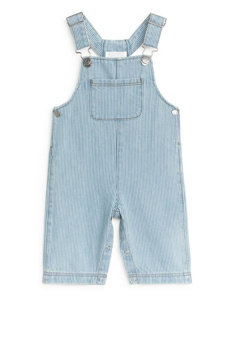 Jeans-Latzhose - Weiß/blaue Hickory-Streifen - Kids | H&M DE | H&M (DE, AT, CH, NL, FI)
