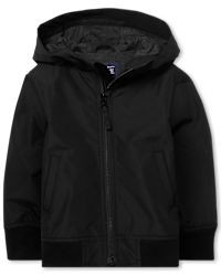 Baby And Toddler Boys Windbreaker Jacket - black | The Children's Place
